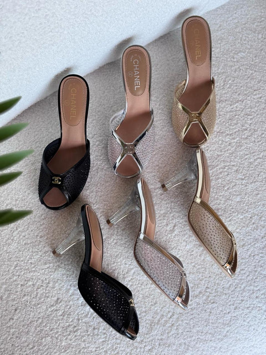Chanel sandals heels
