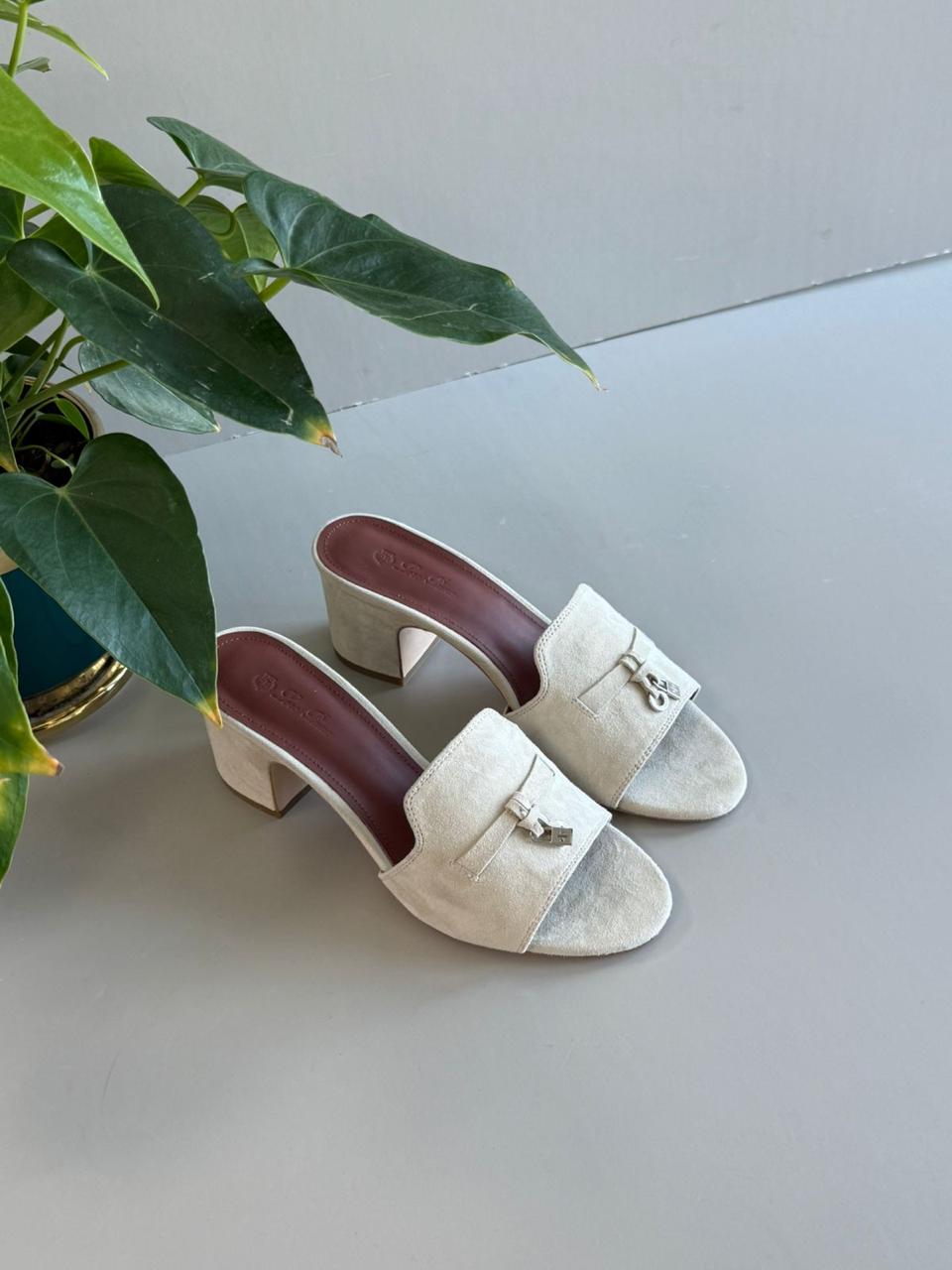 Loro piana sandals heels