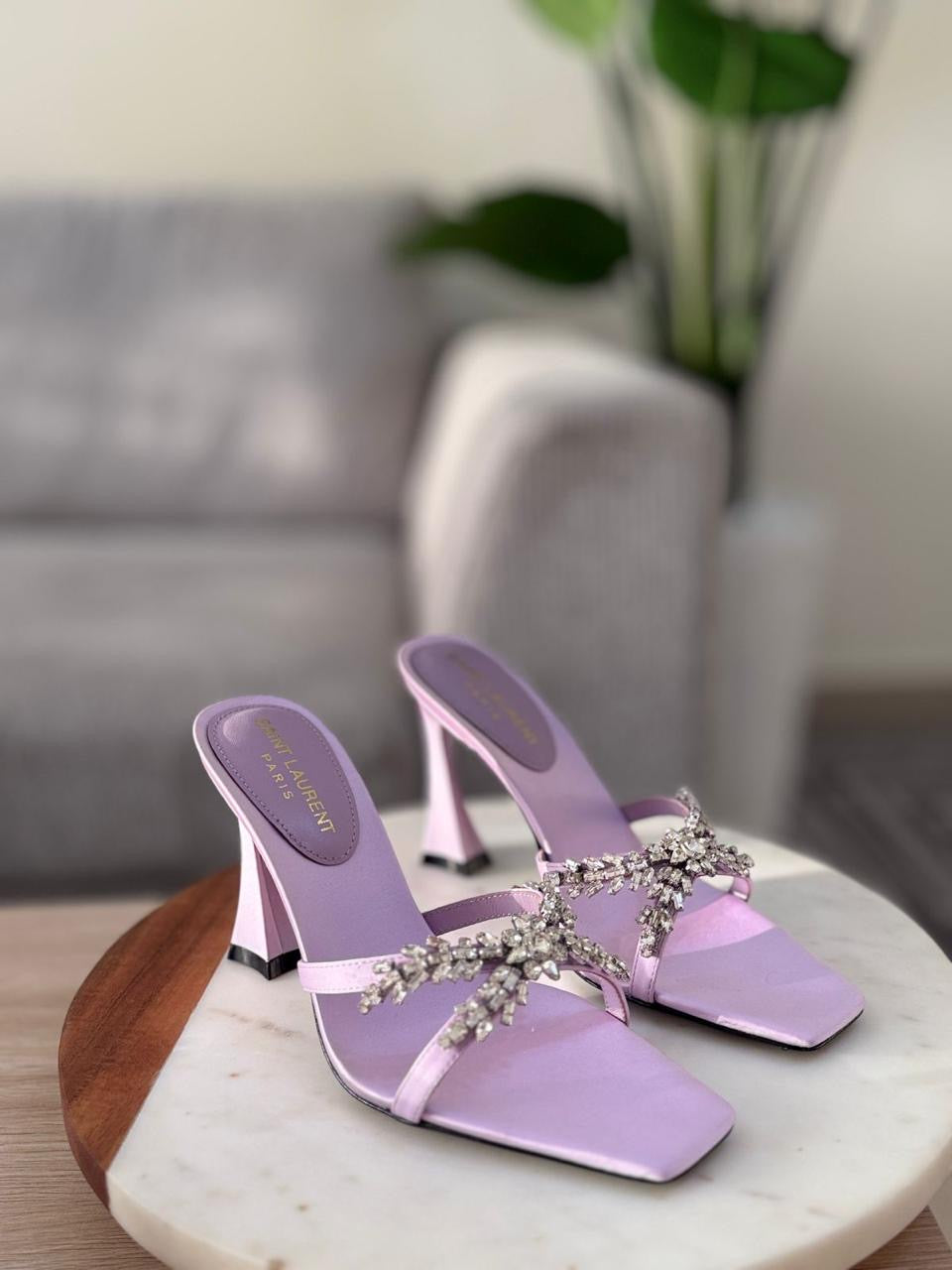 Ysl sandals heels