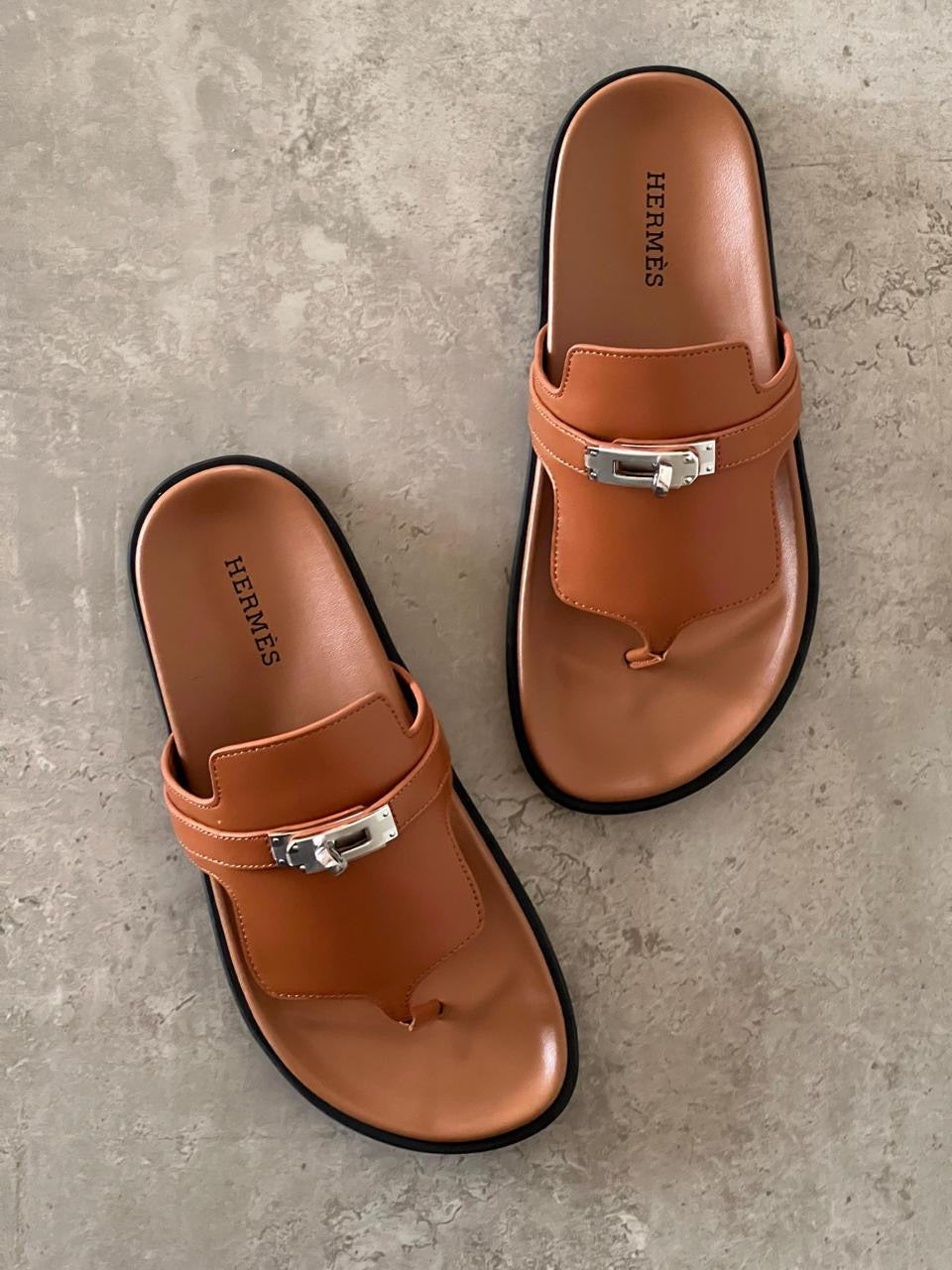 Hermes slippers