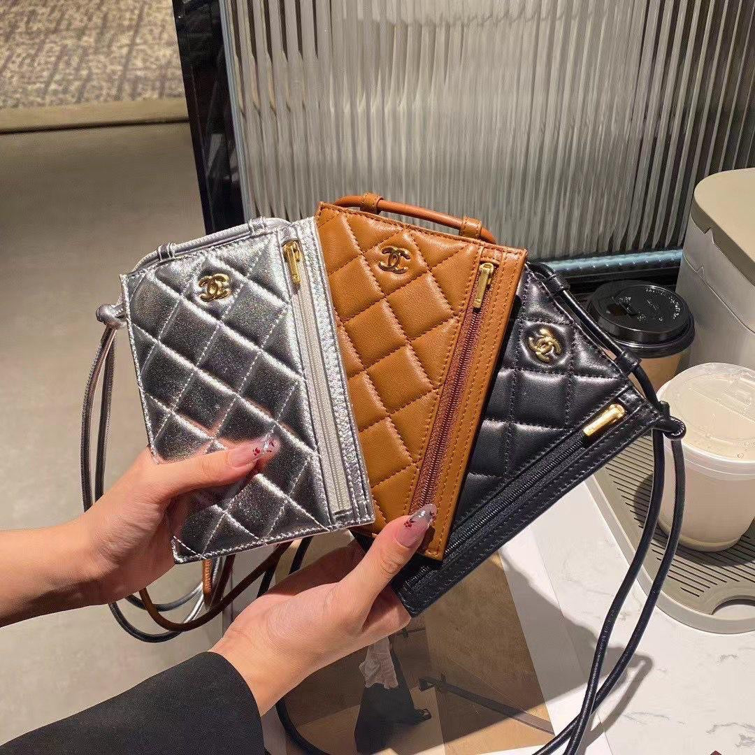 Chanel wallet passport holder