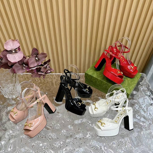 Gucci sandals heels