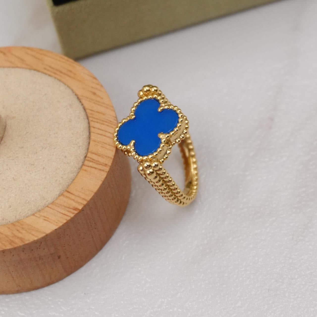 Van cleef ring - double sided