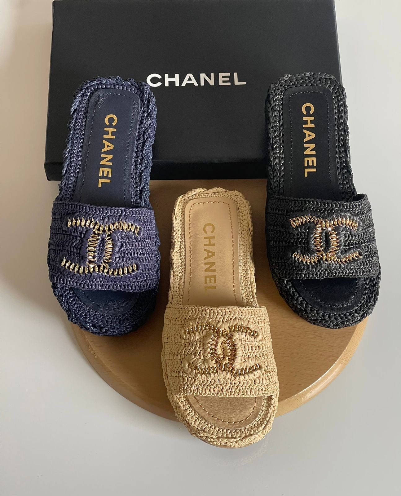 Chanel slippers