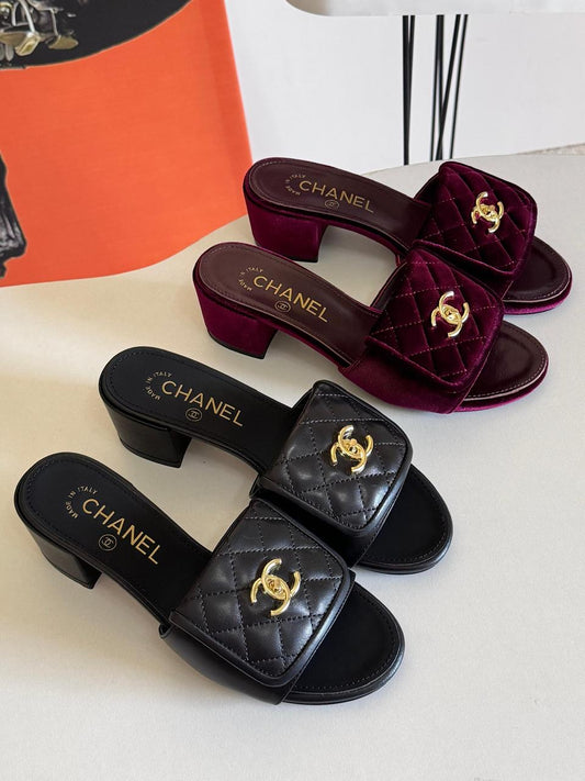 Chanel sandals heels