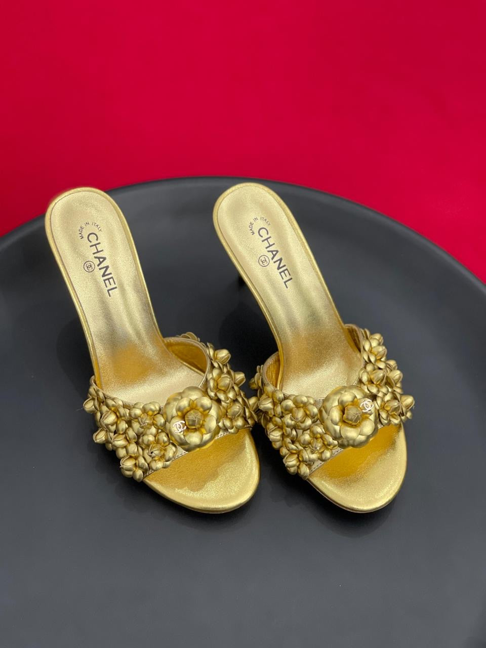 Chanel sandals heels