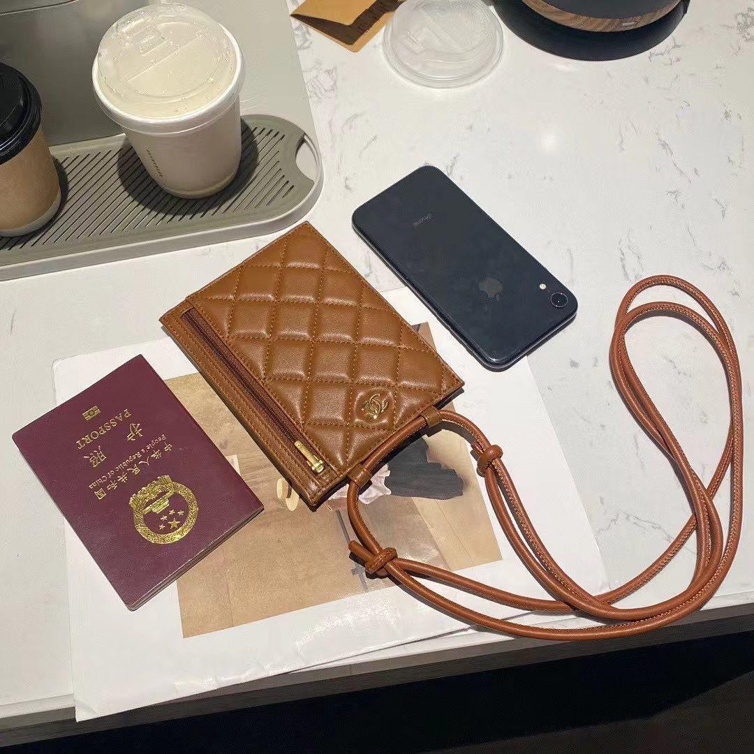 Chanel wallet passport holder