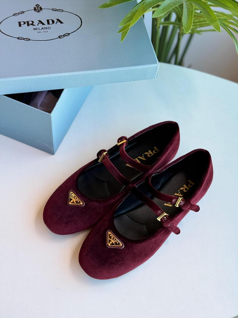 Prada ballerina - suede