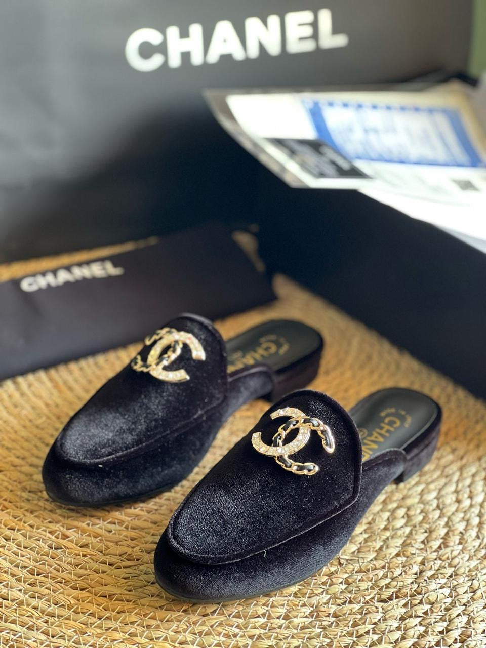 Chanel mules