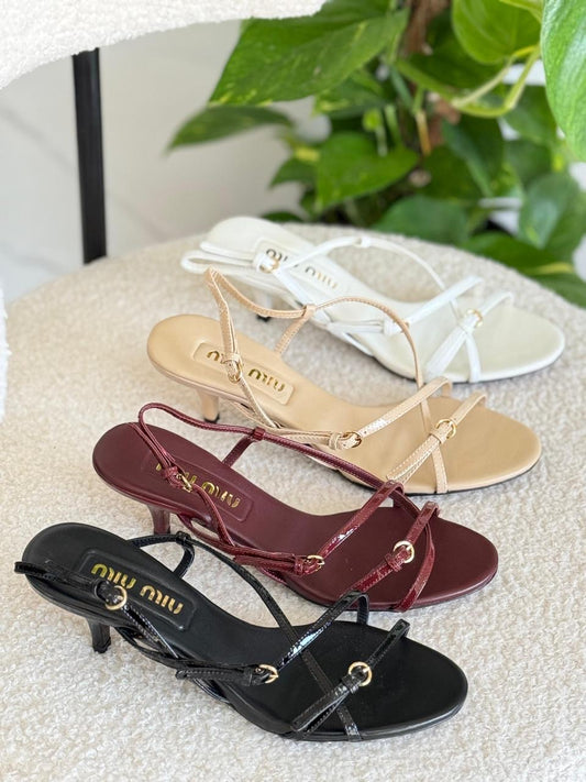 Miu miu sandals heels
