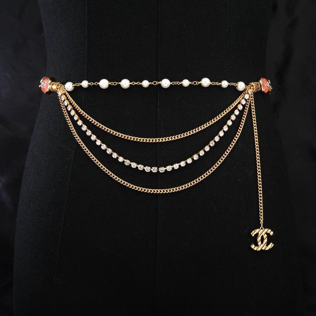 Chanel belt - chain belt