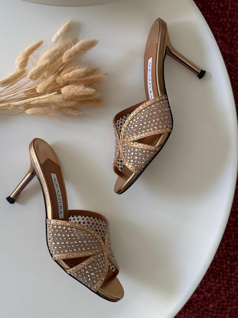 Aquazurra sandals heels