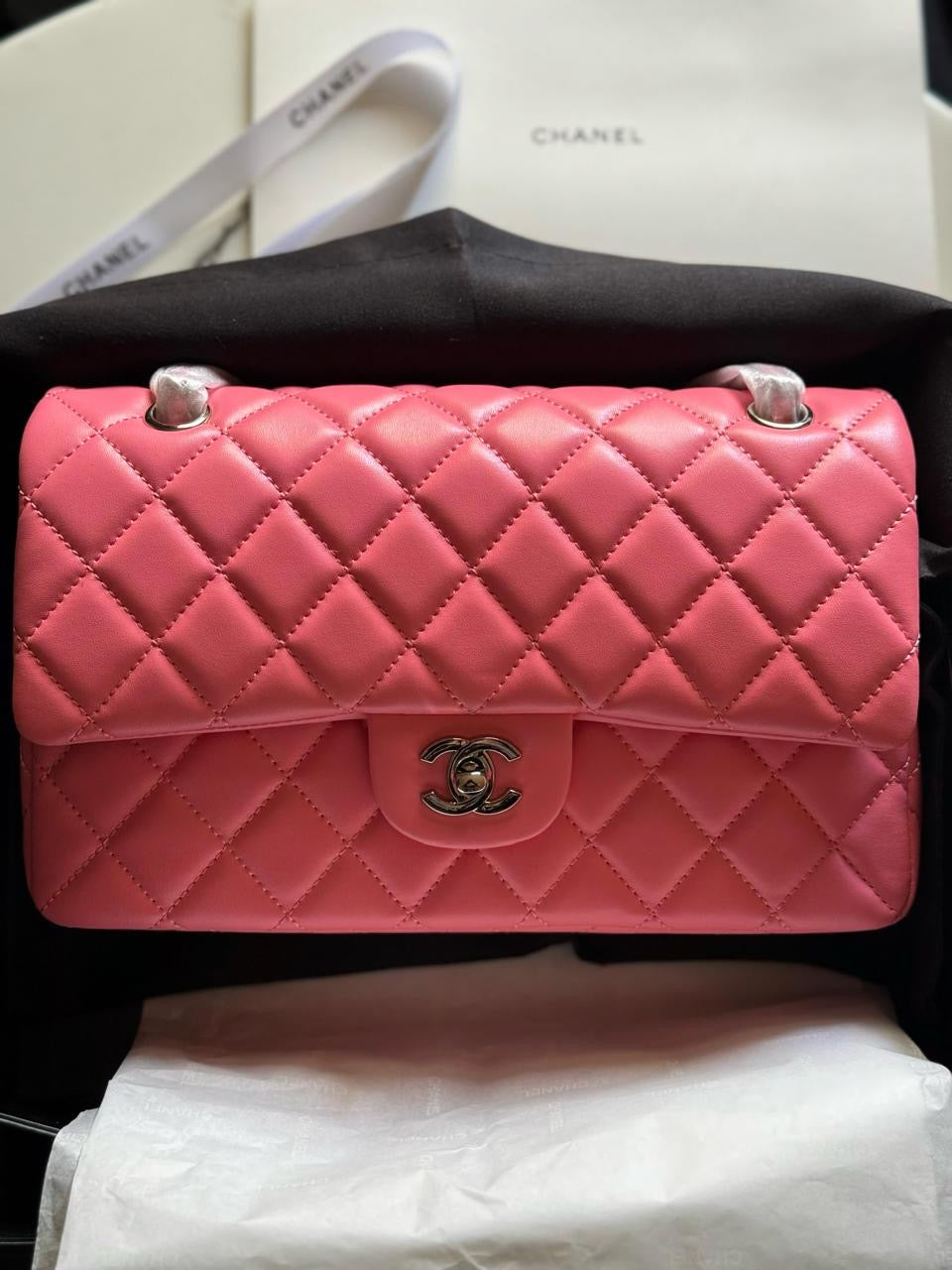 Chanel bag (silver hardware)