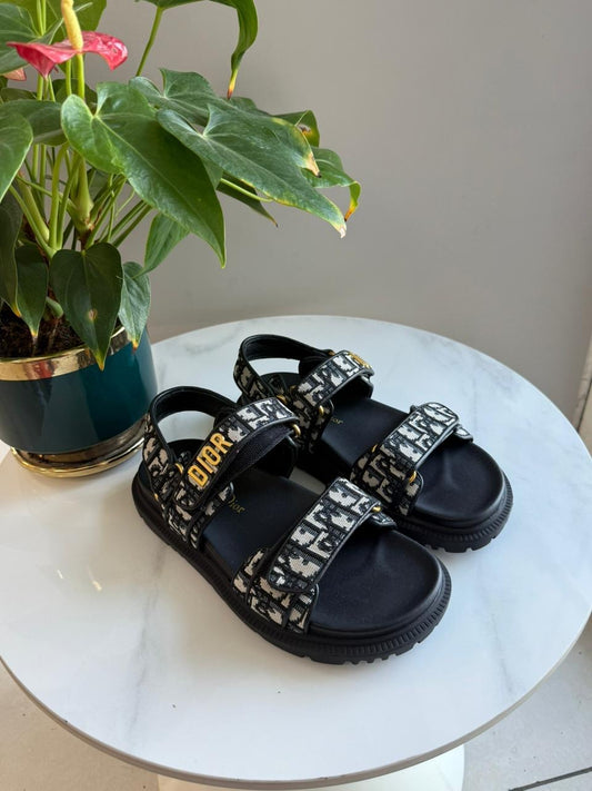 Dior sandals.