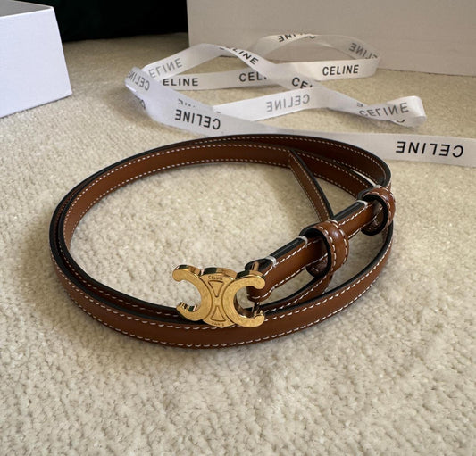 Celine thin belt