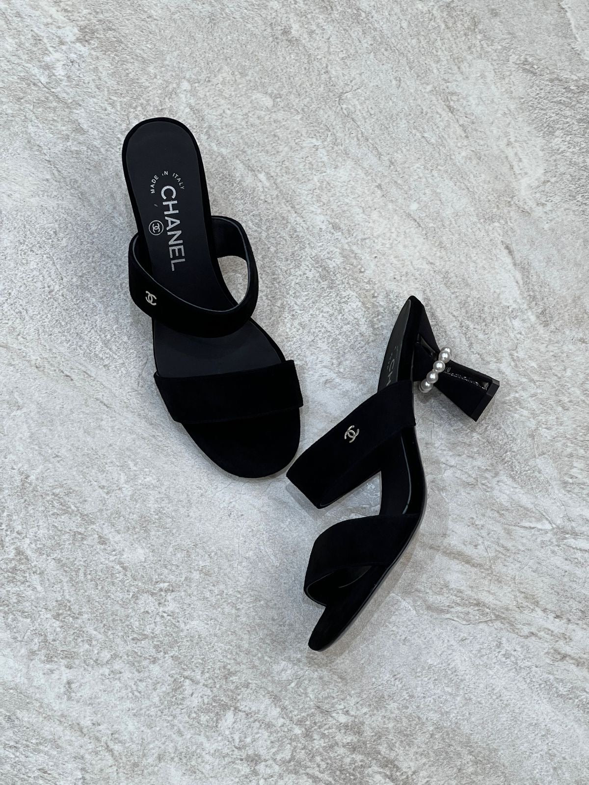 Chanel sandals heels