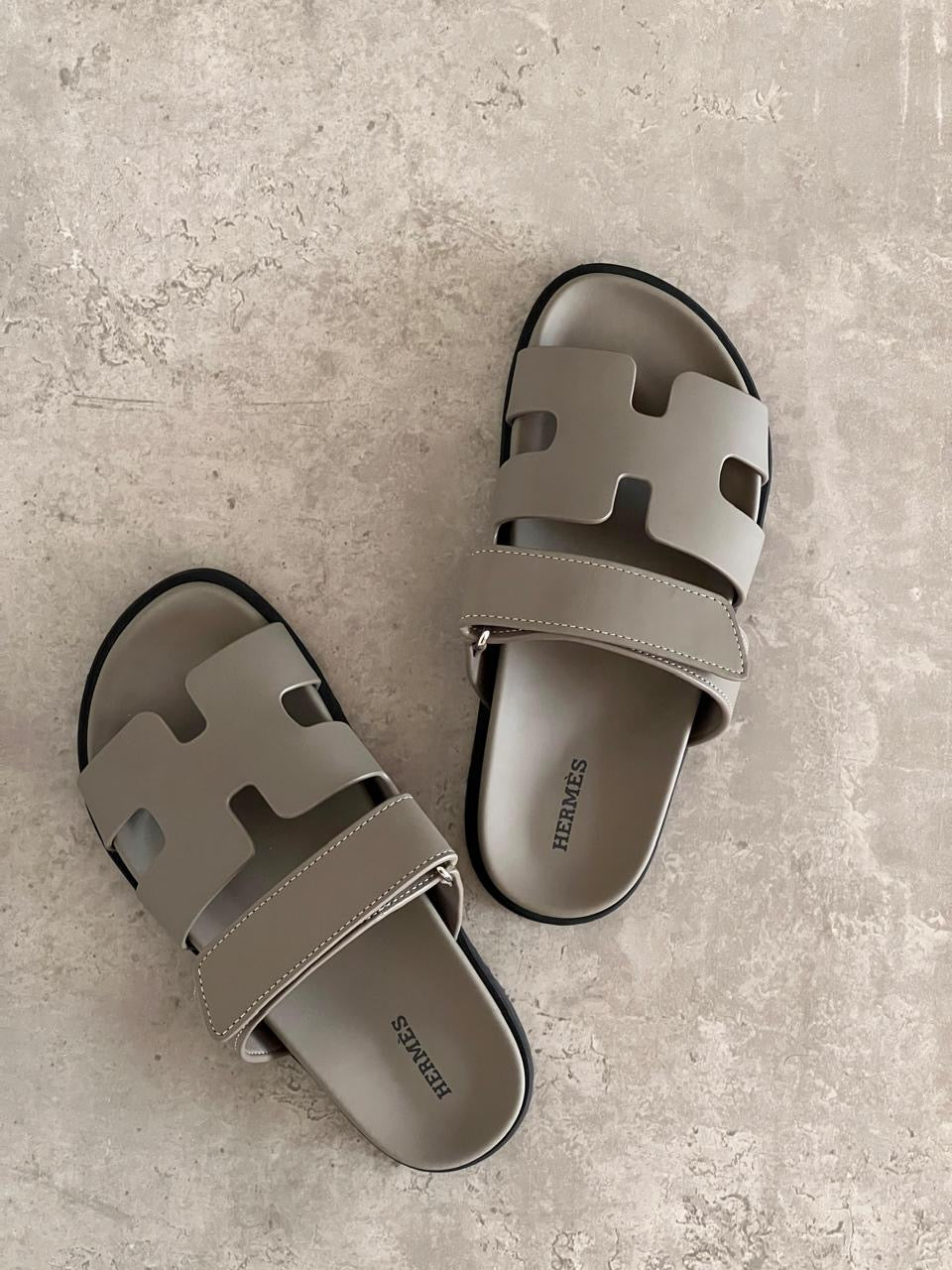 Hermes slippers - chypre