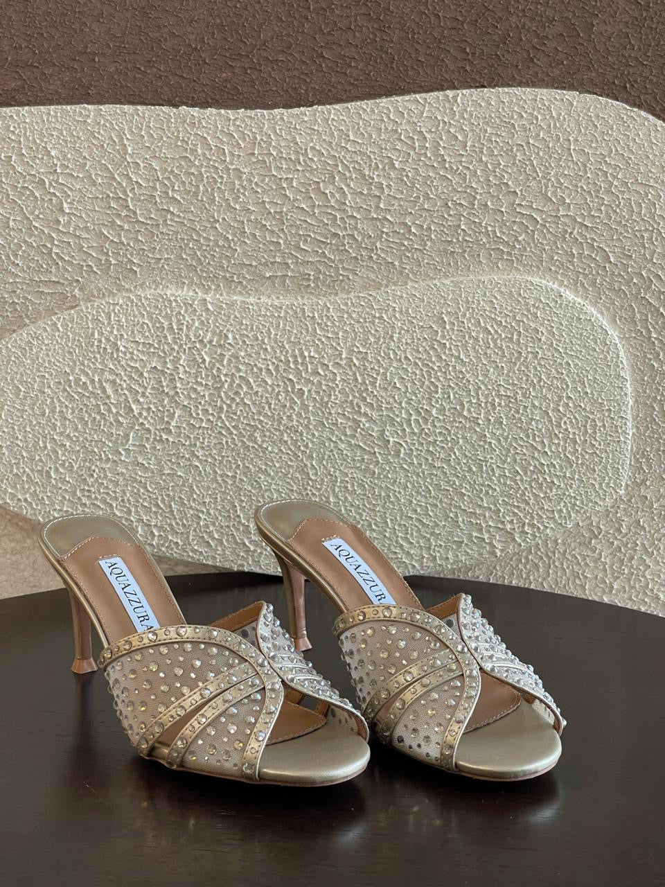 Aquazurra sandals heels