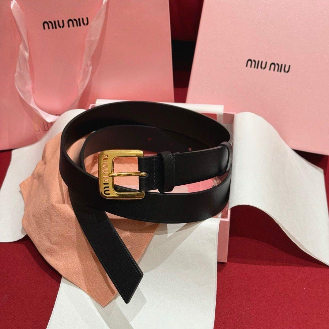 Miu miu belt
