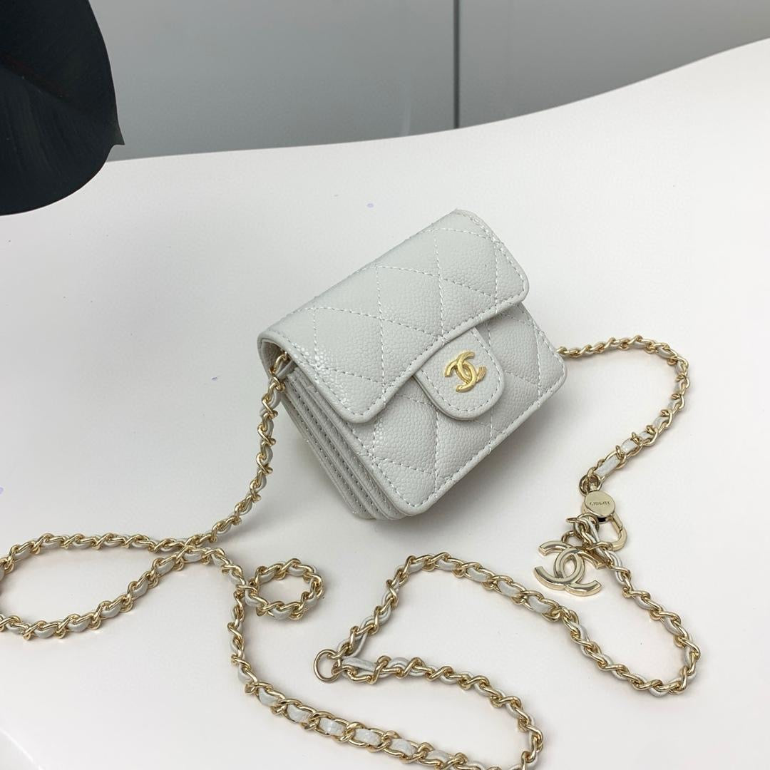 Chanel belt - chain belt with wallet