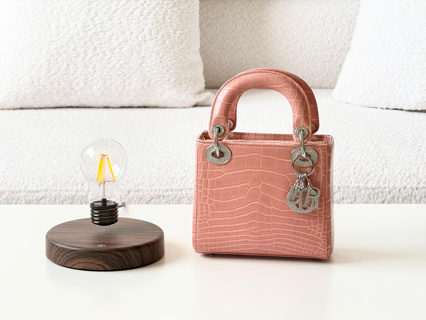 Lady Dior bag  crocodile