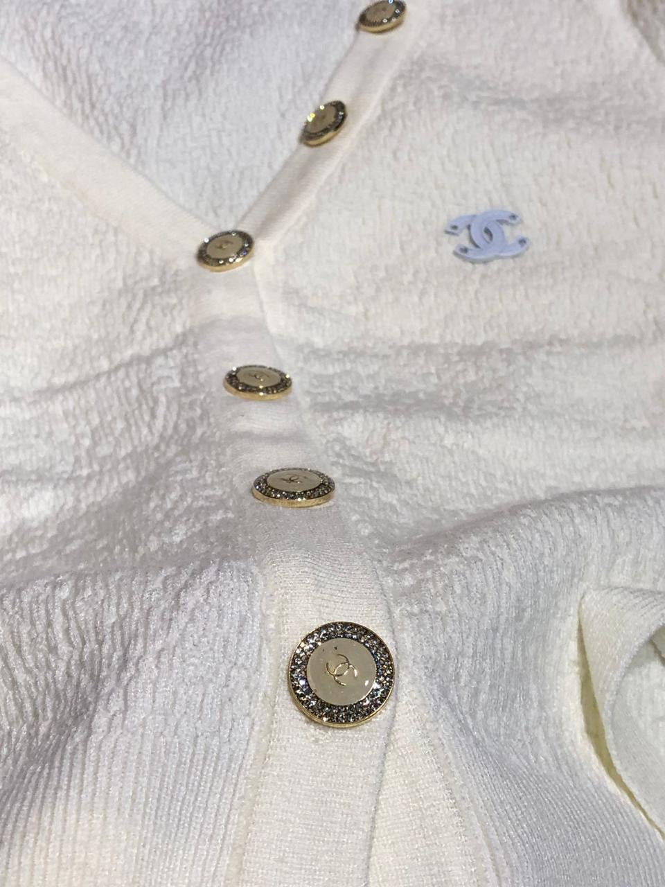 Chanel cardigan and top