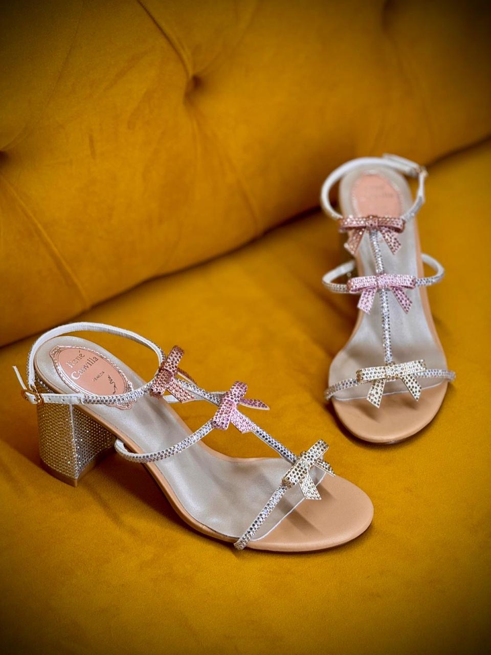 Rene caovilla sandals heels