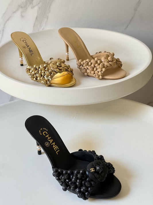 Chanel sandals heels