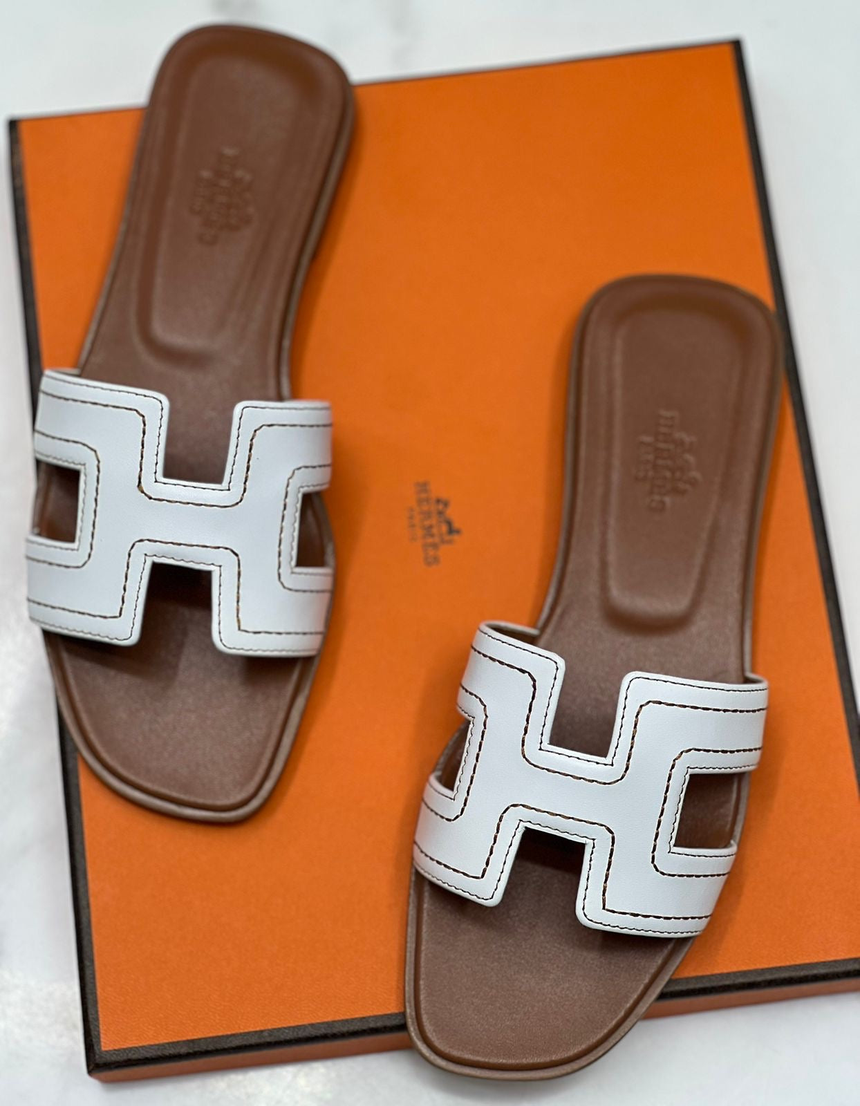 Hermes slippers