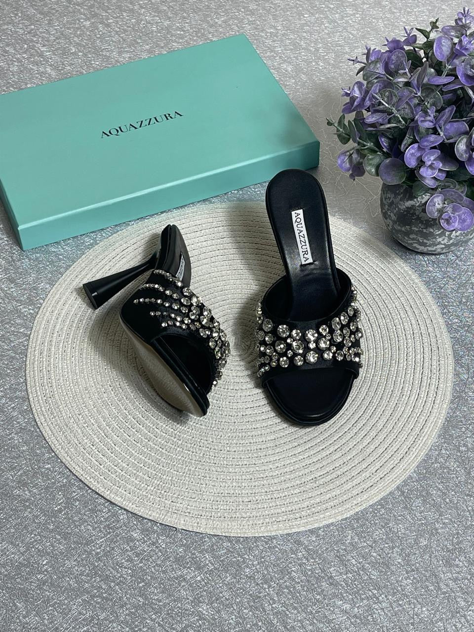 Aquazurra sandals heels