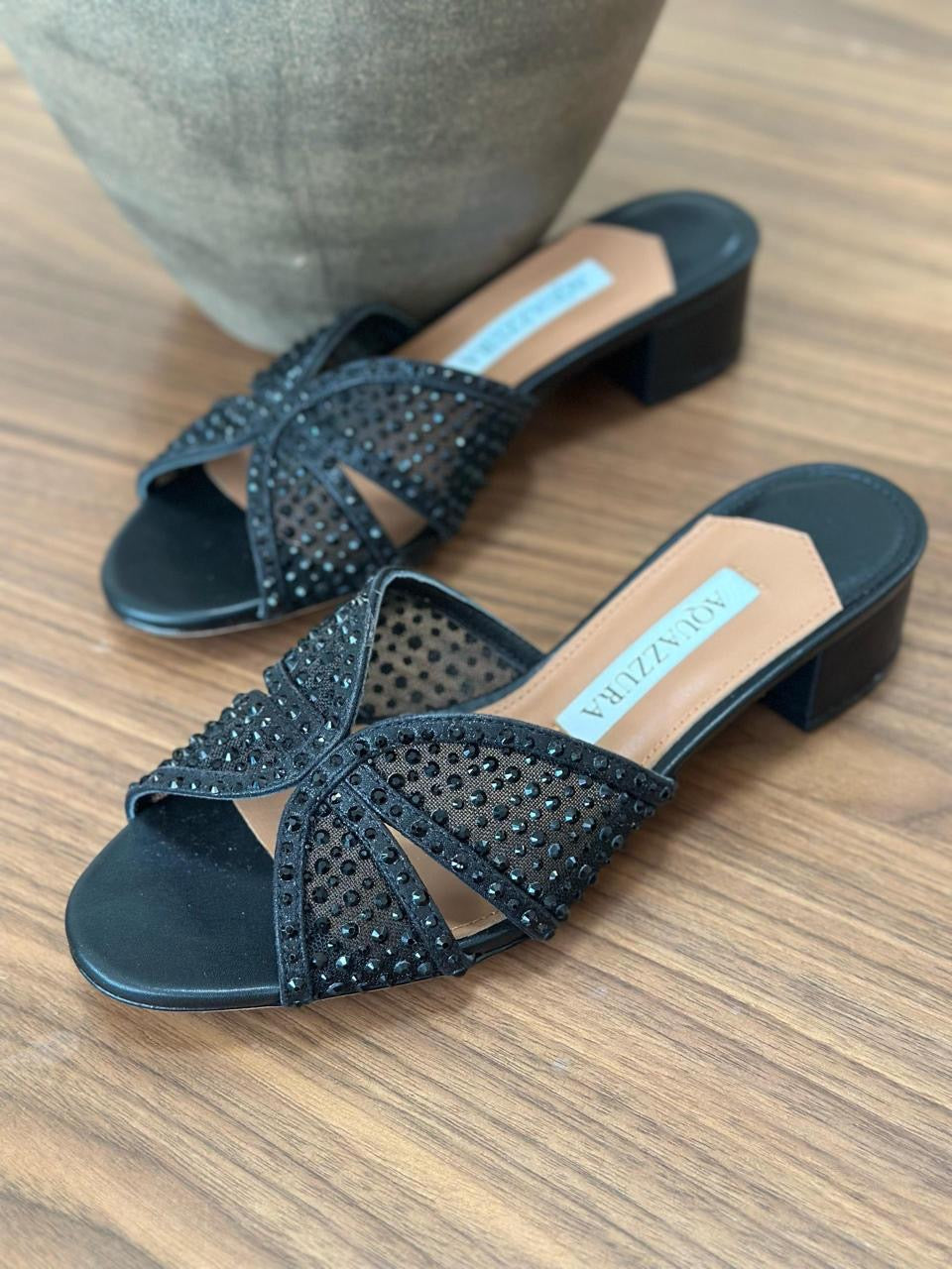 Aquazurra sandals heels