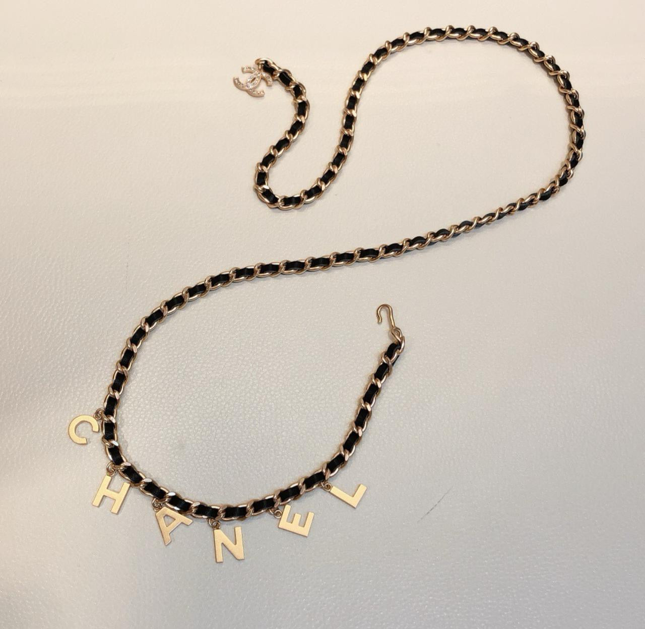 Chanel belt - chain belt