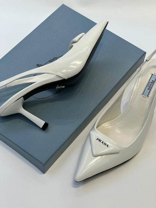Prada heels - white 4