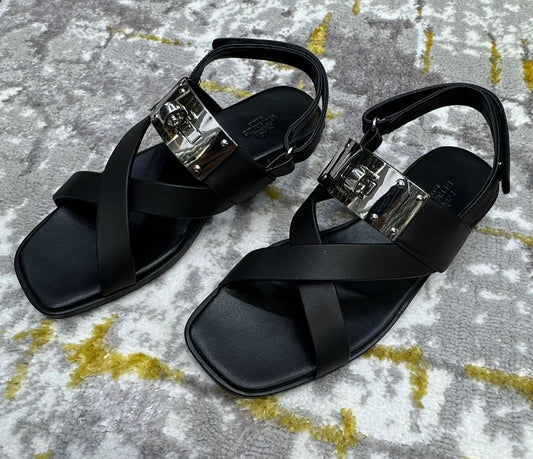 Hermes sandals.