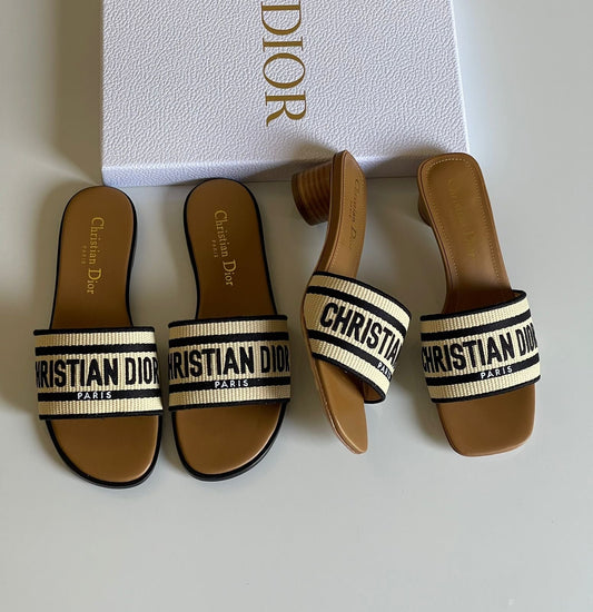 Dior sandals heels and slippers