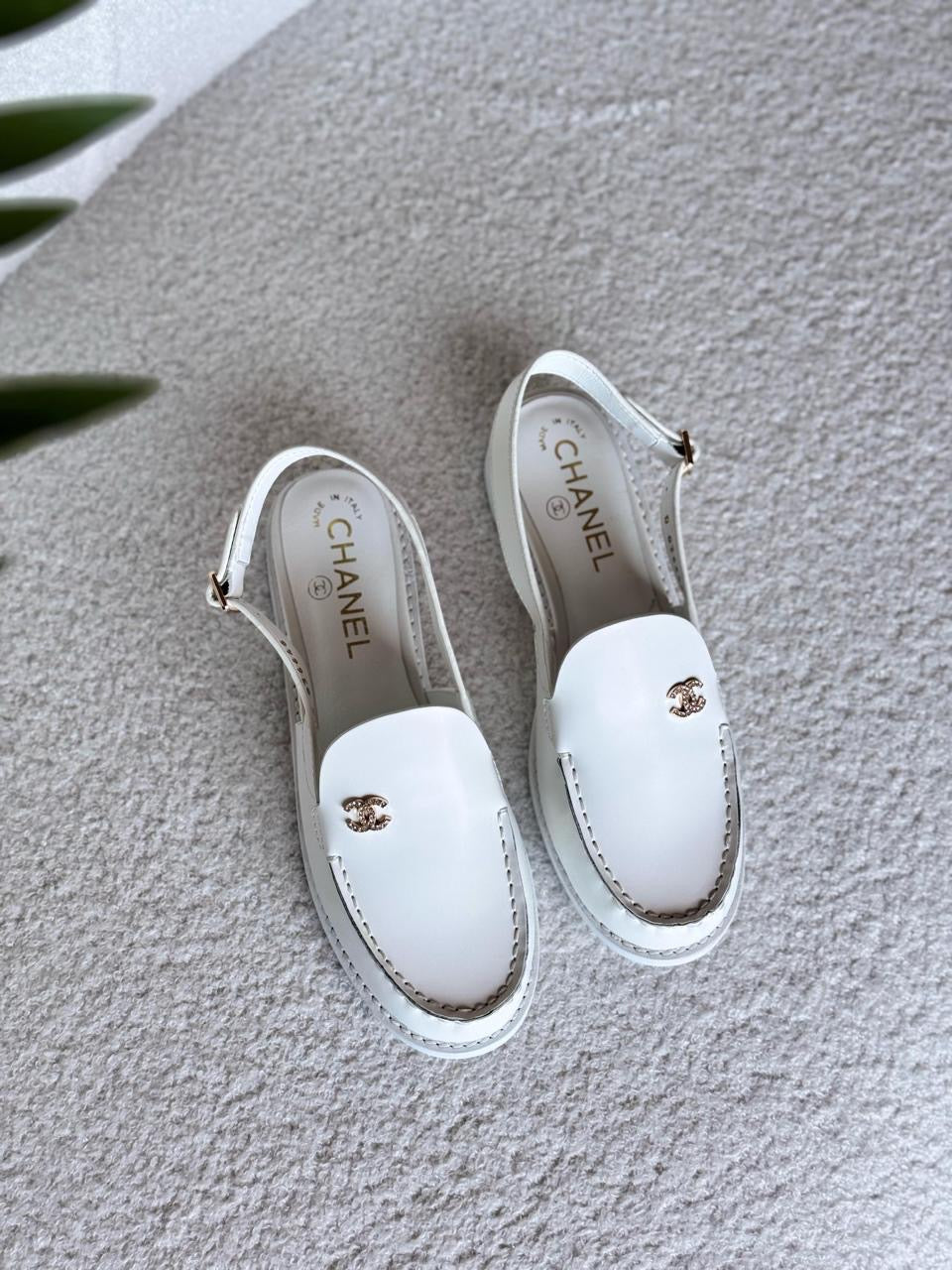 Chanel loafers - flat mules