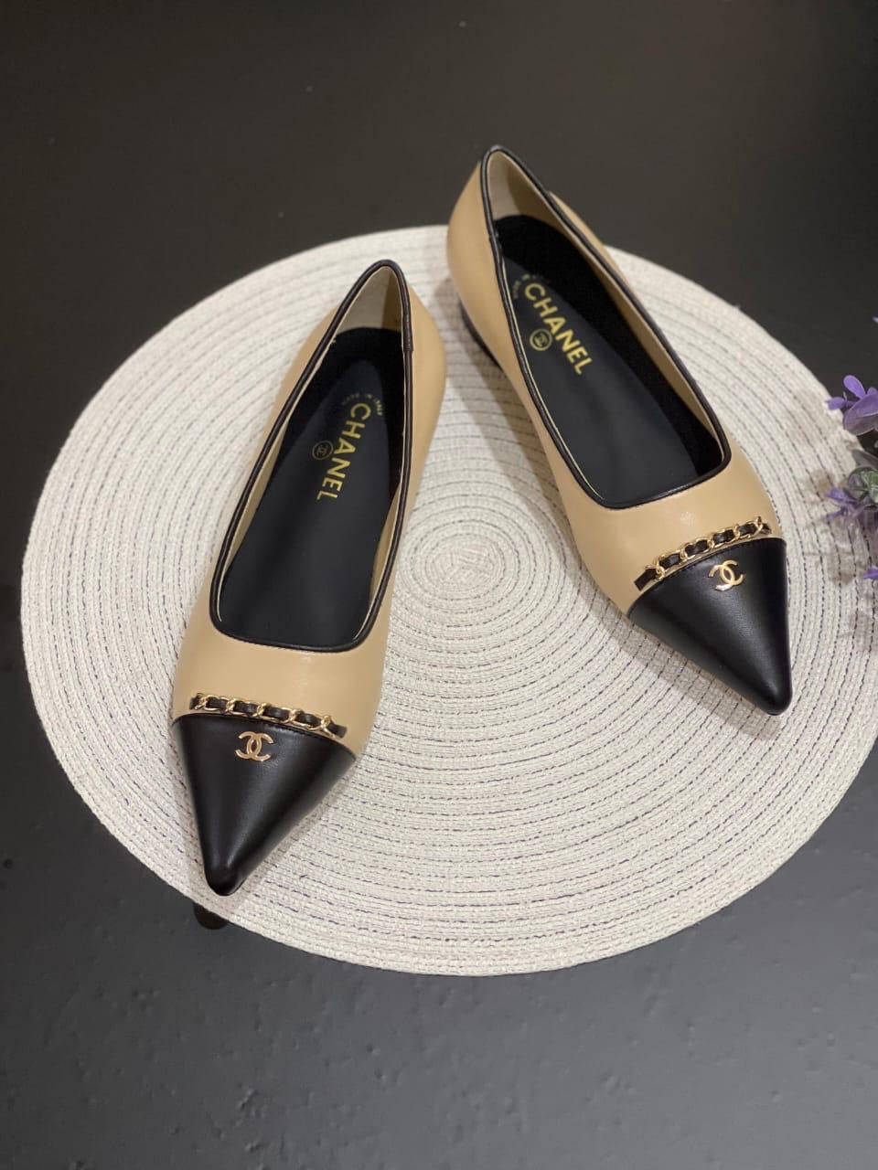 Chanel heels - low heels