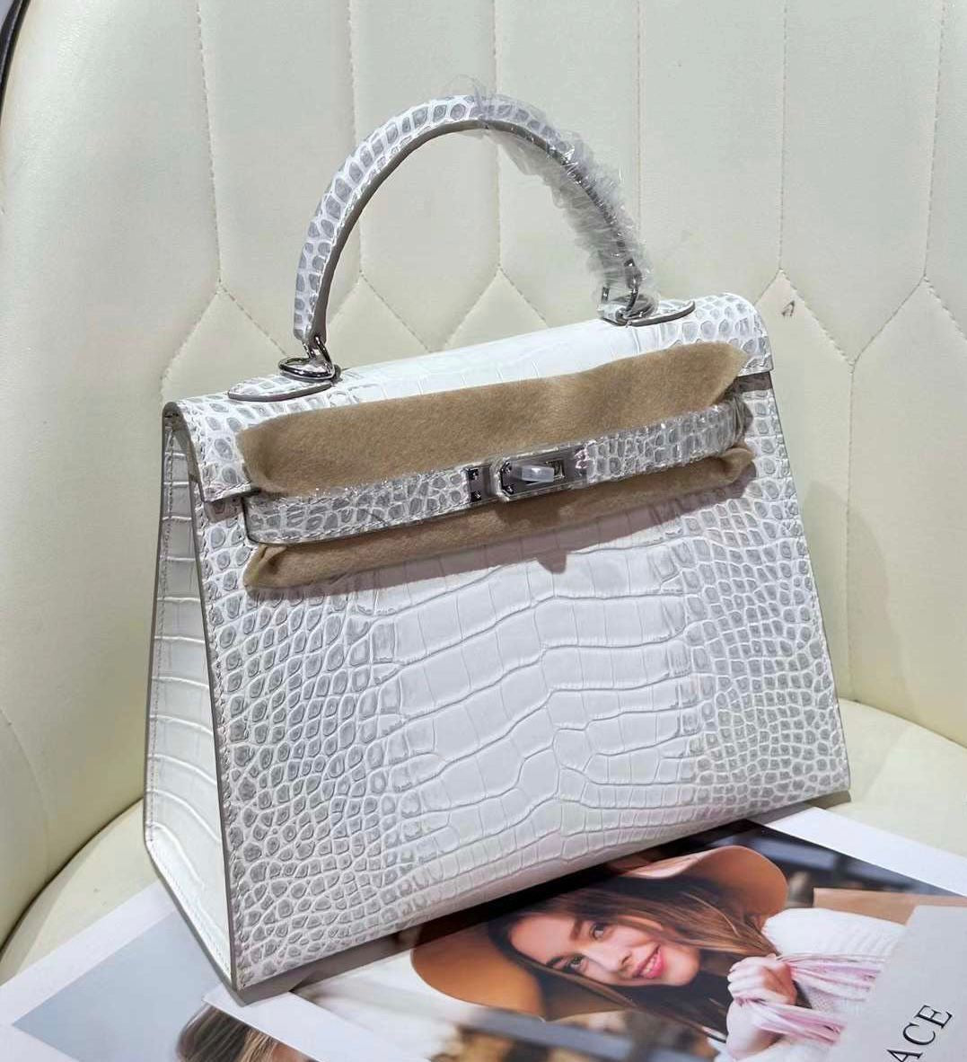 Hermes bag kelly crocodile