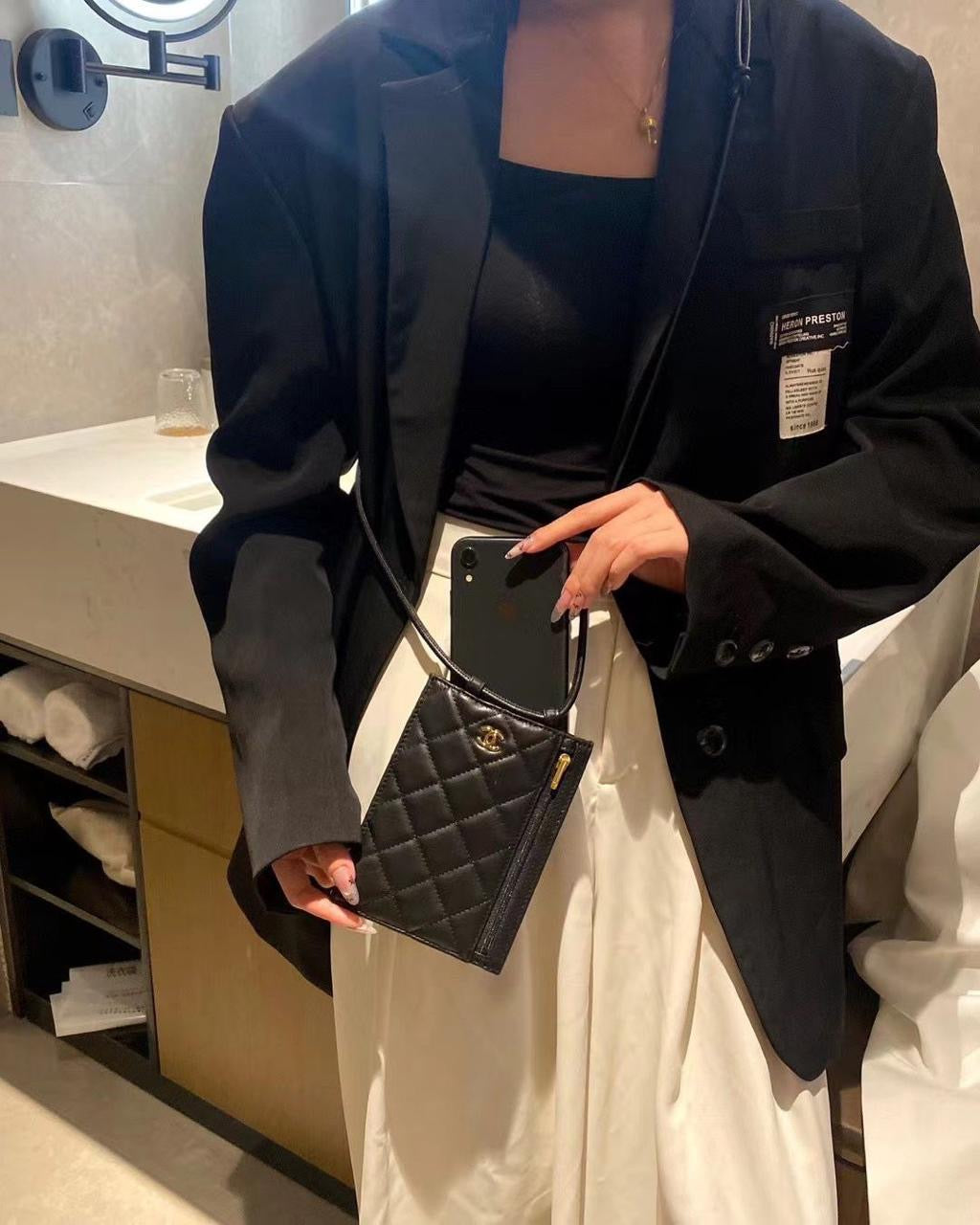Chanel wallet passport holder