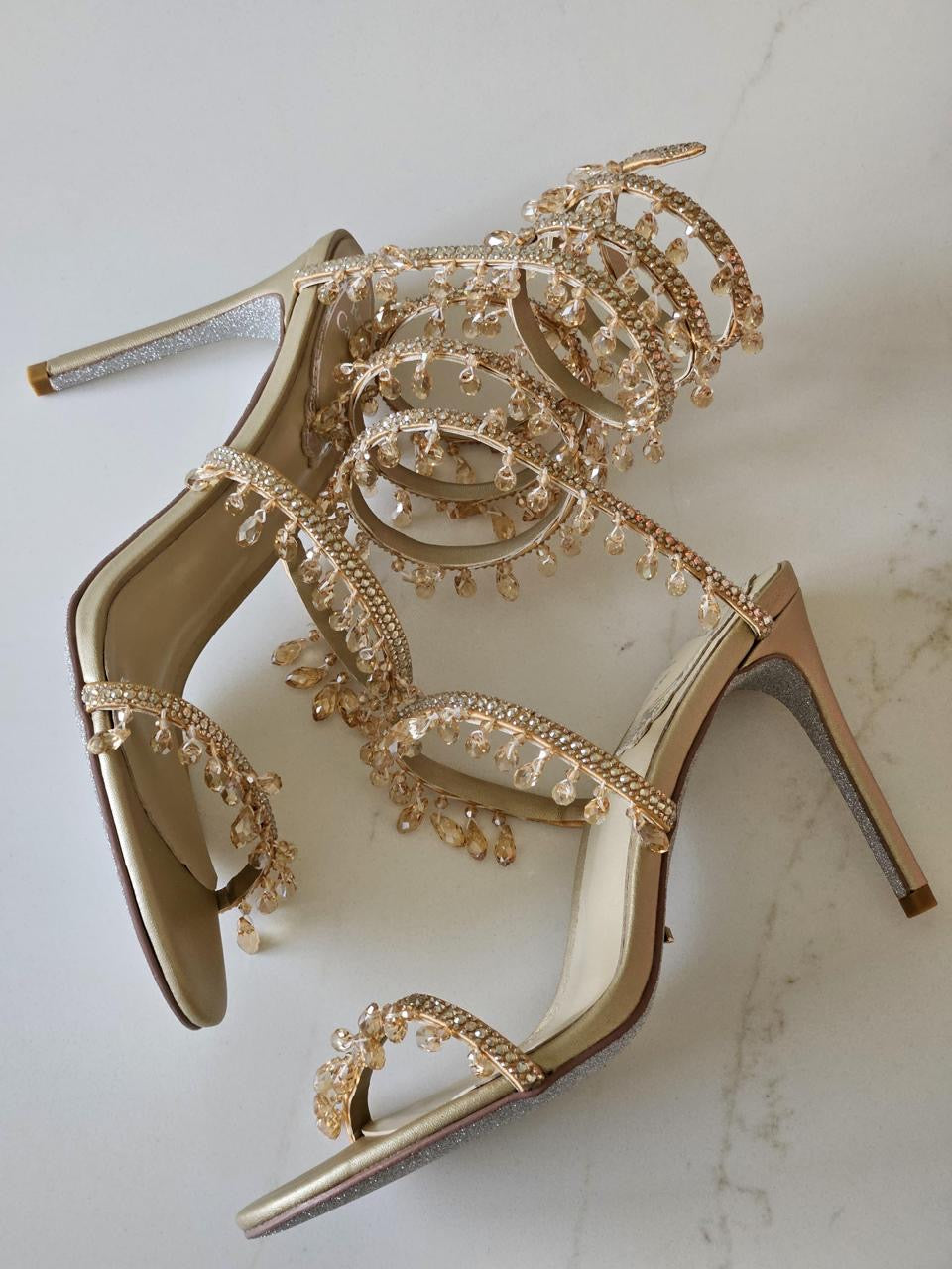 Rene caovilla sandals heels