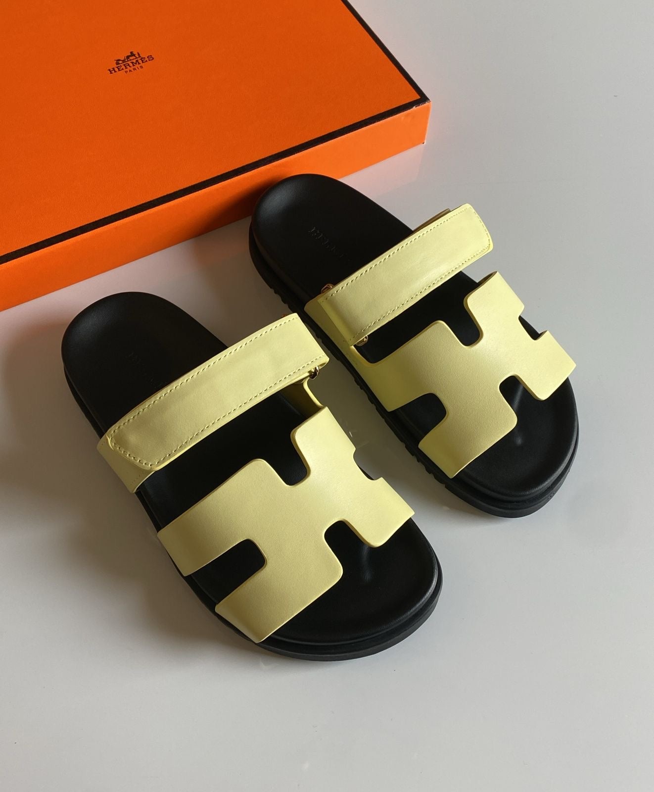 Hermes slippers chypre