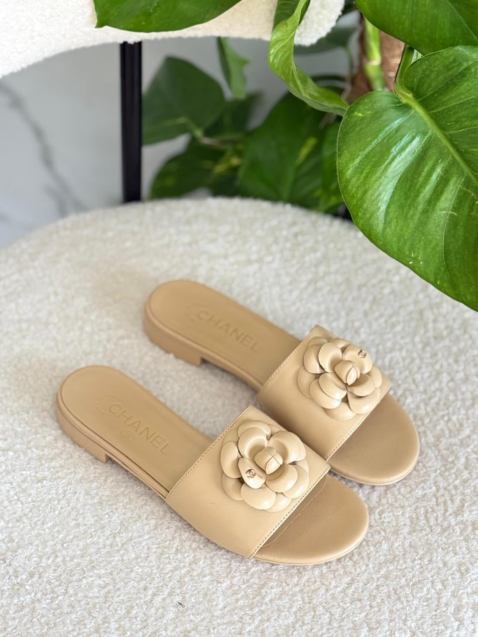 Chanel slippers & chanel sandals heels