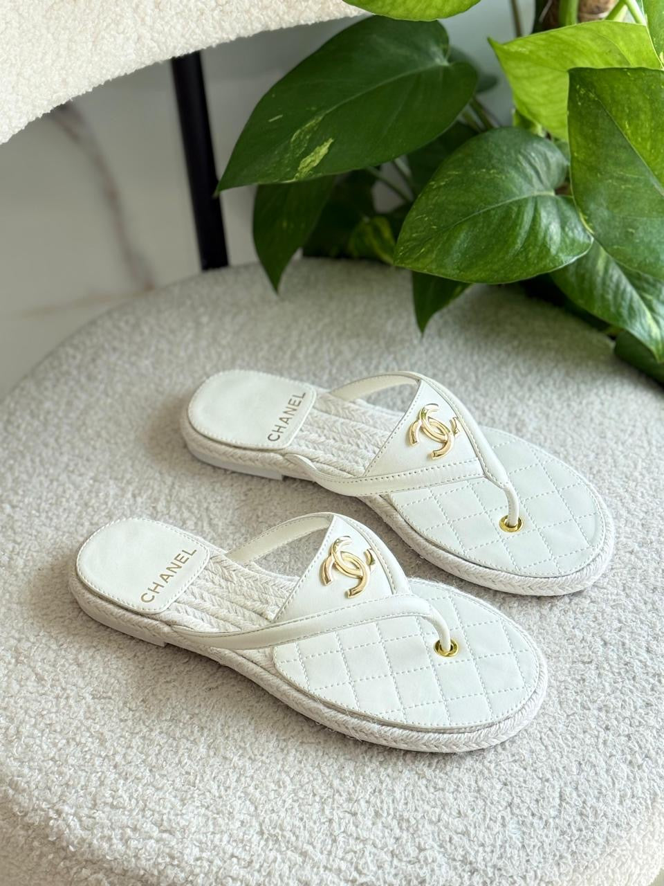 Chanel slippers