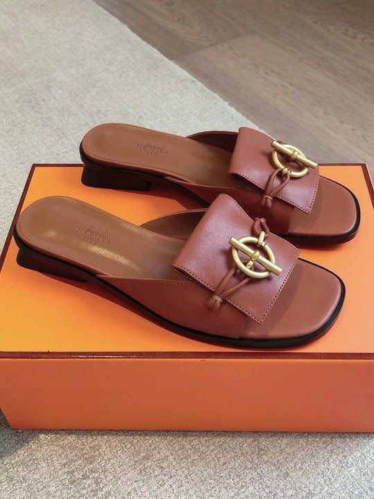 Hermes slippers