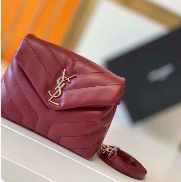 Ysl bag maroon