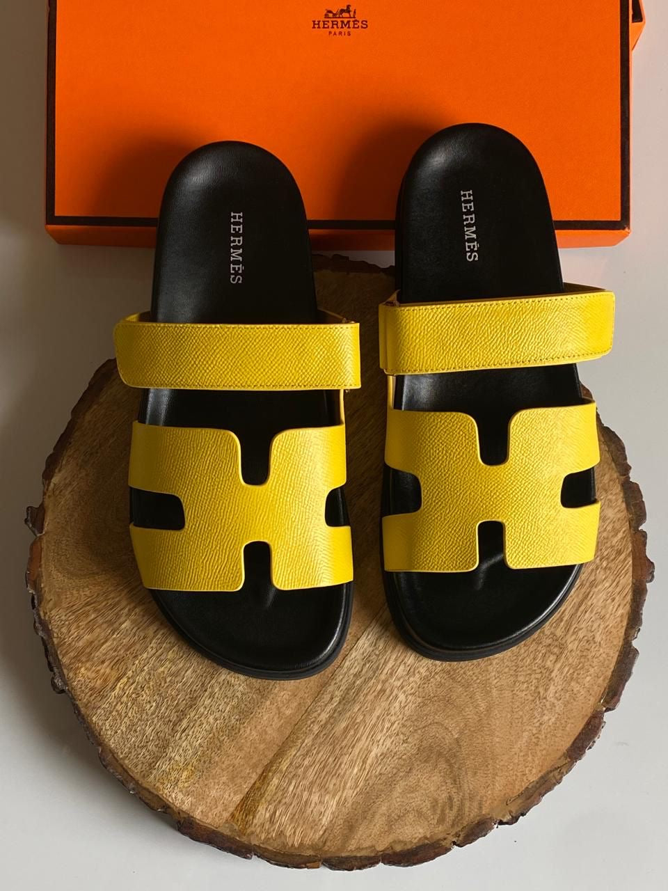 Hermes slippers chypre