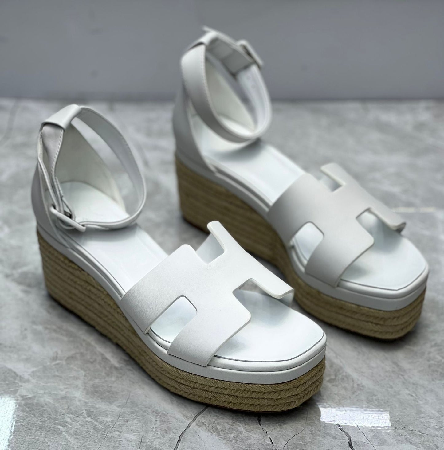 Hermes sandals heels  - wedges