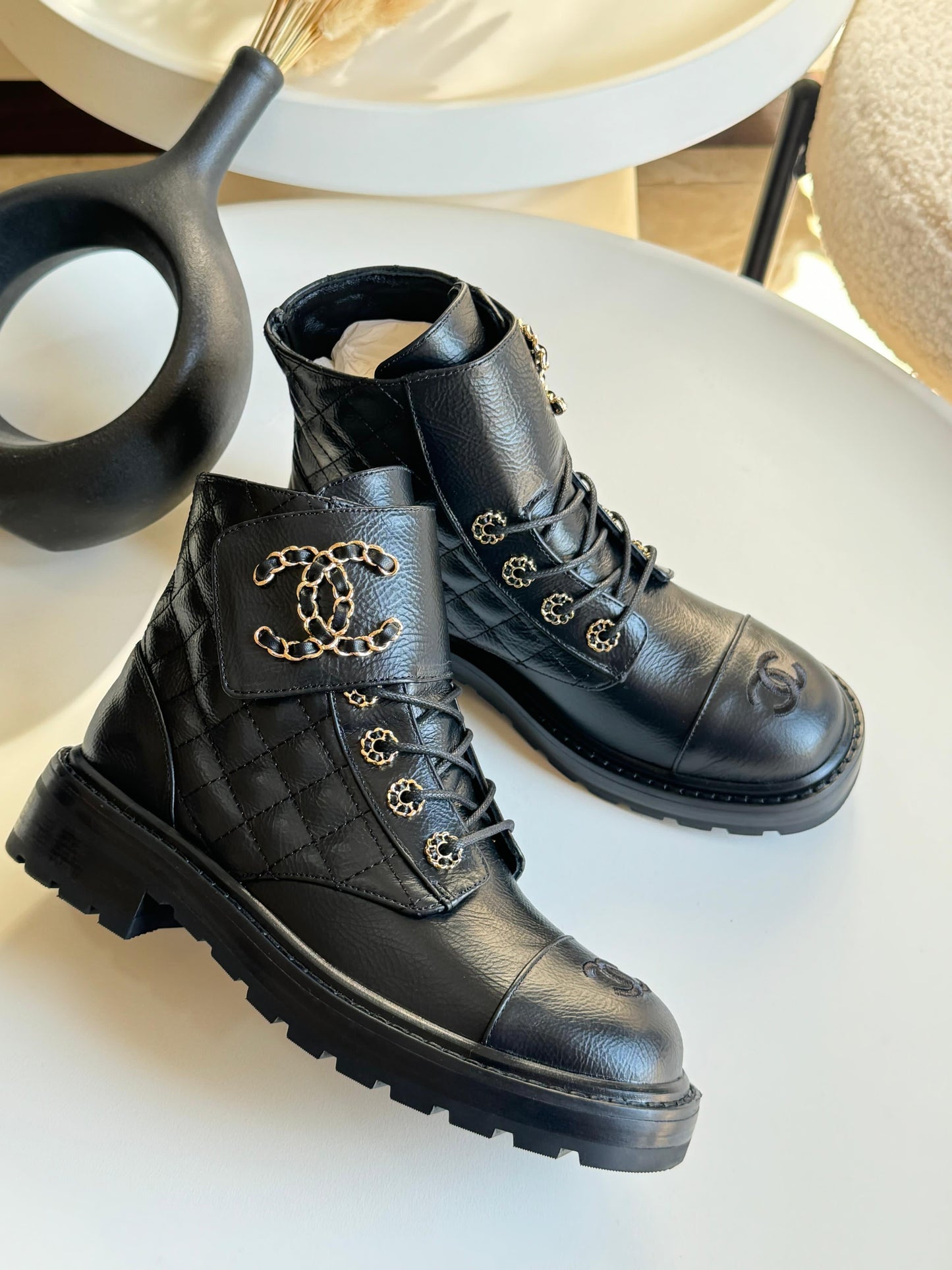 Chanel boots