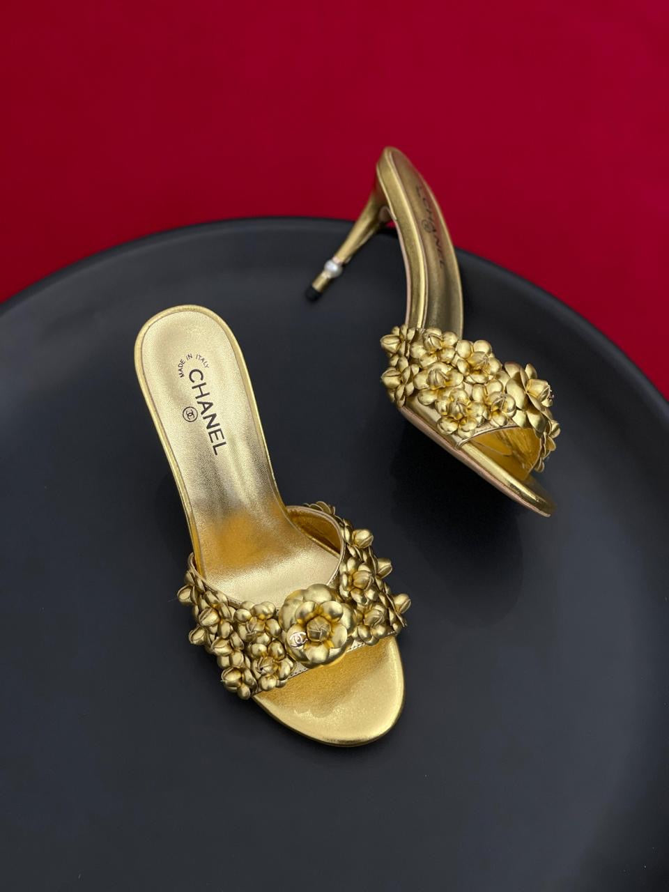 Chanel sandals heels