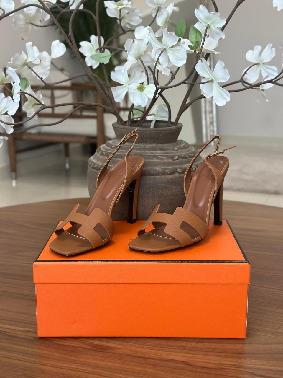 Hermes sandals heels